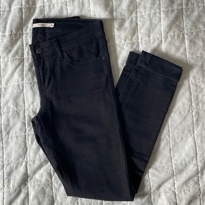 Levi’s 711 black skinny jeans size 26